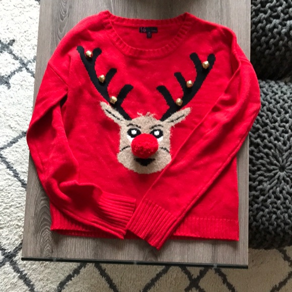 t/o Sweaters - Woman’s Ugly Christmas Sweater, size M